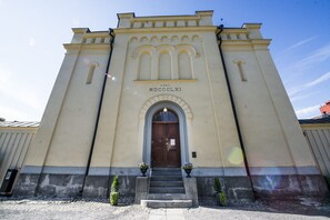 Fassade der Unterkunft