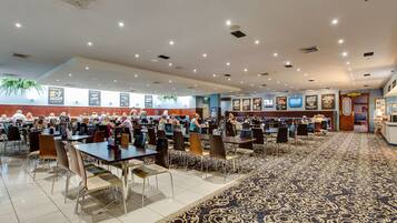 Lunch and dinner served