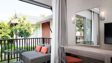 Deluxe Villa, 2 Twin Beds | Terrass/Patio