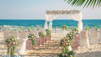 Area per matrimoni all'aperto