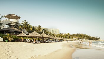 Private beach, sun loungers, beach umbrellas, beach towels
