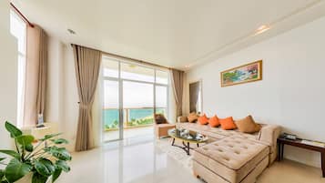 Appartamento, 2 camere da letto, vista oceano | Vista spiaggia/mare