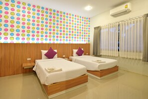 Kahden hengen superior-huone (kaksi sänkyä) | Ilmainen Wi-Fi