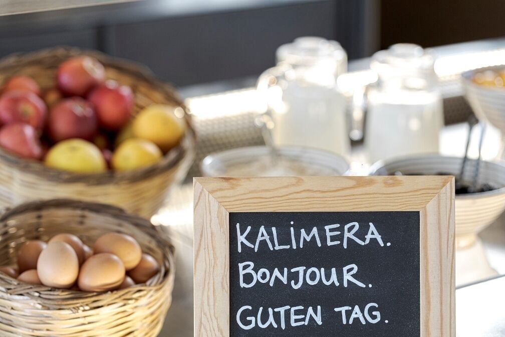 mediterranean cuisine, pool views