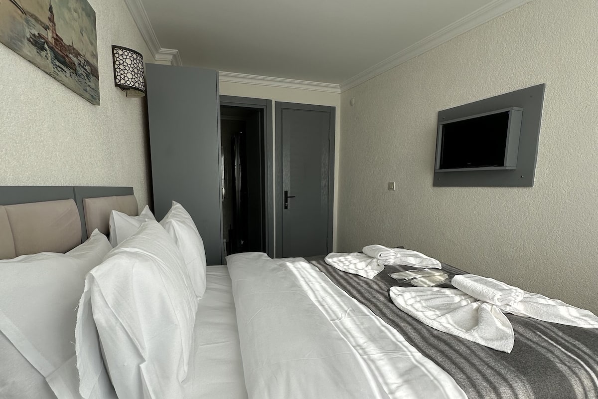 1 Schlafzimmer, Bettwäsche aus ägyptischer Baumwolle