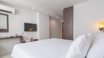 In-room safe, blackout drapes, free cribs/infant beds, free WiFi