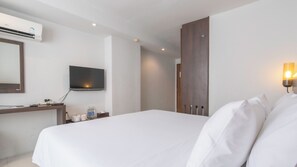 In-room safe, blackout drapes, free cribs/infant beds, free WiFi