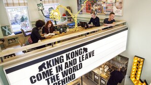 Lobby lounge - King Kong Hostel (Rotterdam)