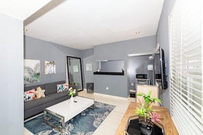 Apartment, 1 Schlafzimmer | Eigene Küche | Großer Kühlschrank, Mikrowelle, Herdplatte, Espressomaschine