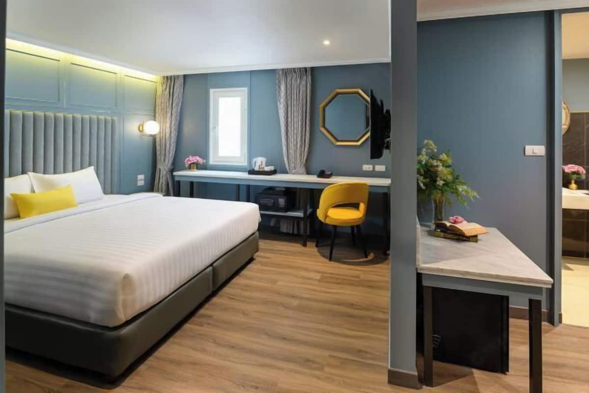 1 Schlafzimmer, Minibar, Zimmersafe, Schreibtisch