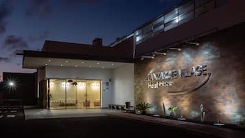 Front of property - evening/night