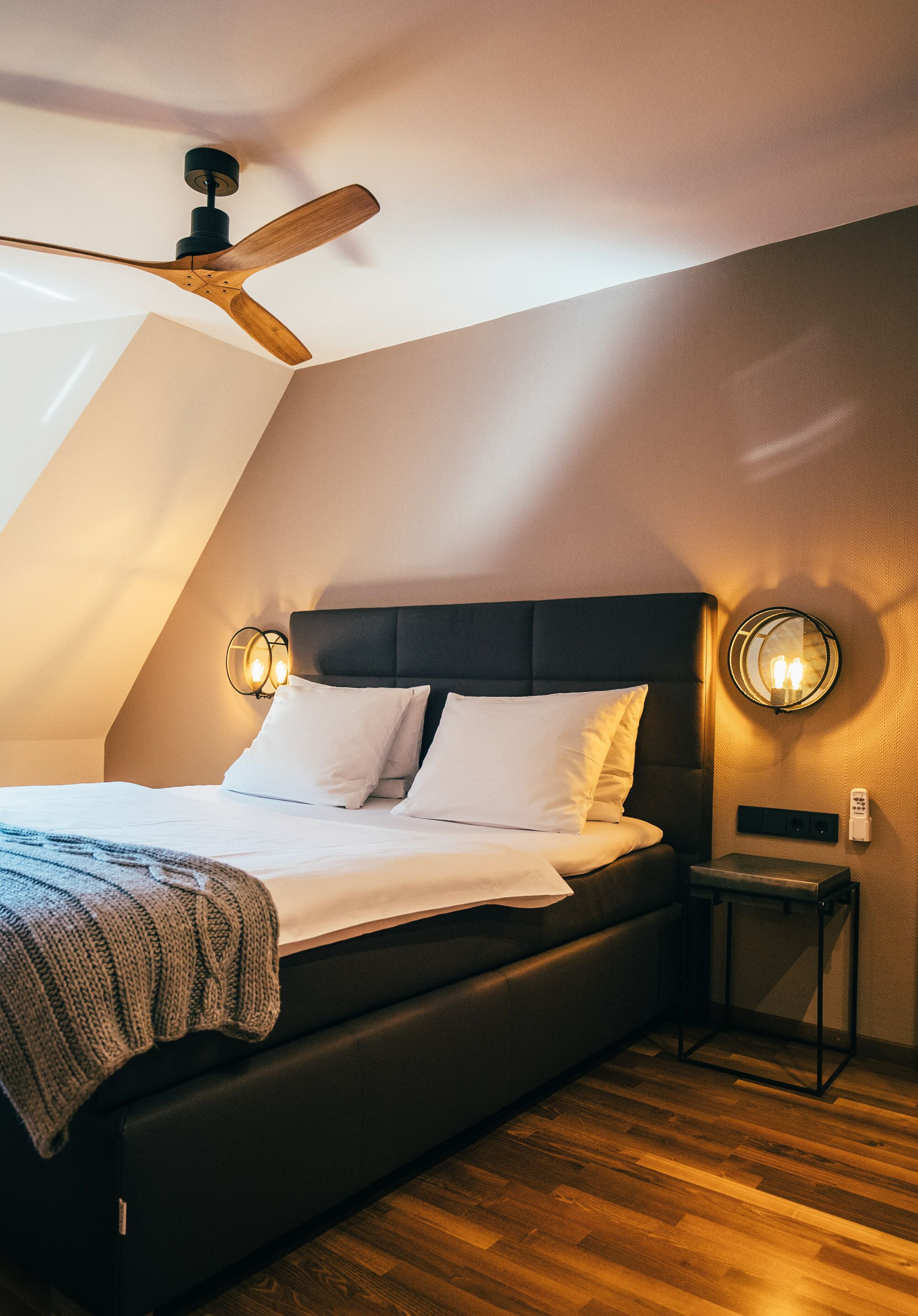 double room (maisonette) | hypo-allergenic bedding, minibar, in-room safe, individually decorated