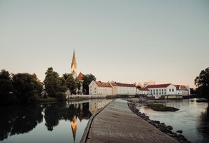 View from room - Boutique-Hotel Bayerischer Hof (Kempten)