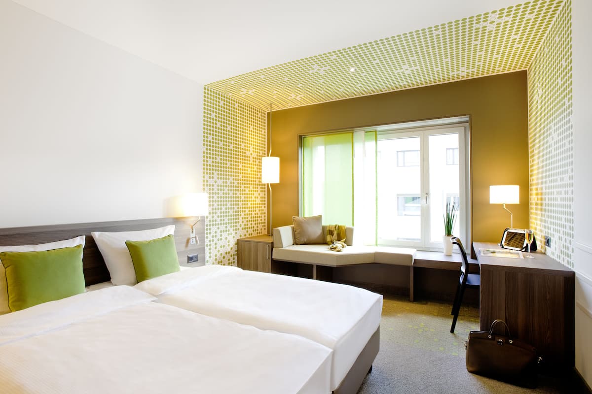 in-room safe, desk, blackout curtains, soundproofing