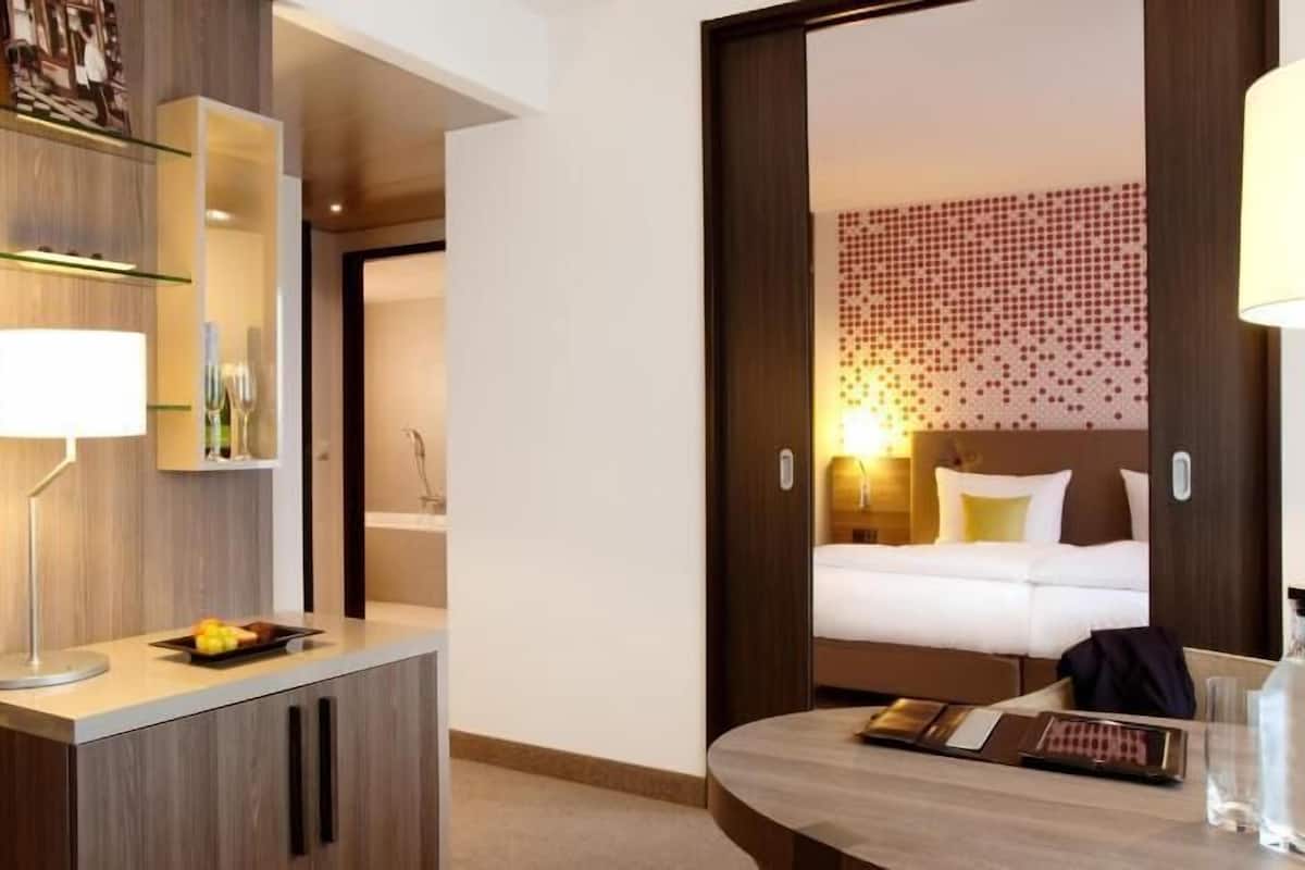 In-room safe, desk, blackout curtains, soundproofing