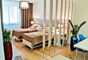 Leilighet – executive, 1 soverom (4 pax) | Safe på rommet, skrivebord, lydisolert og strykejern/-brett