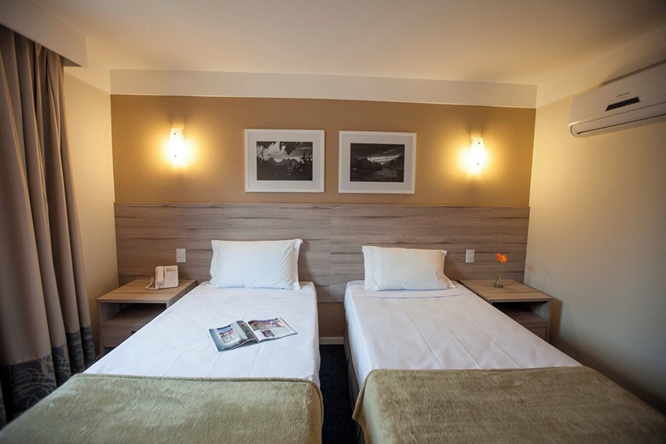 minibar, desk, blackout curtains, free wifi