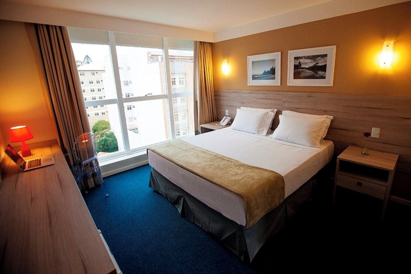 standard casal- 1 cama queen | minibar, desk, blackout curtains, free wifi