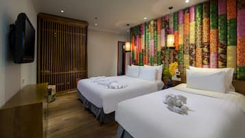 Family Room, Balcony | 1 bedroom, memory-foam beds, free minibar items, in-room safe