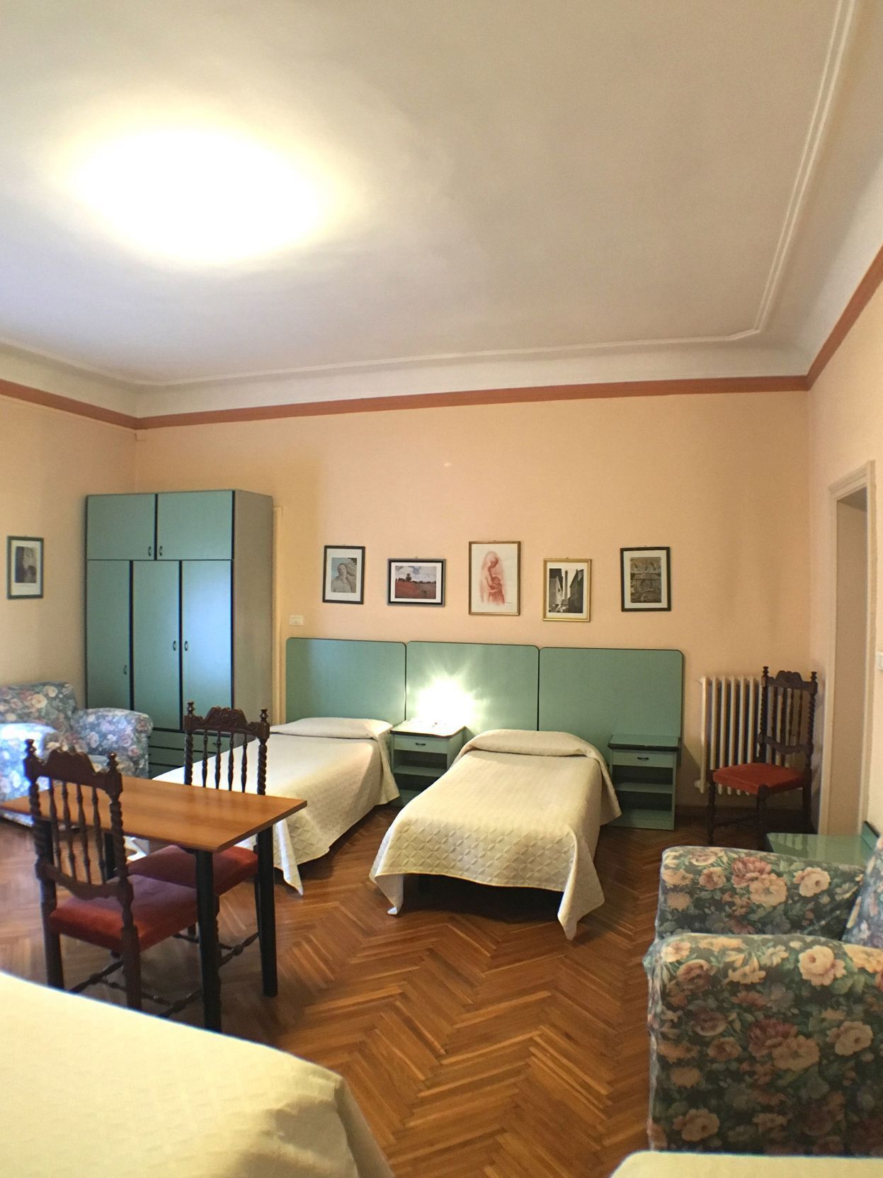 Individually furnished, desk, blackout drapes, soundproofing