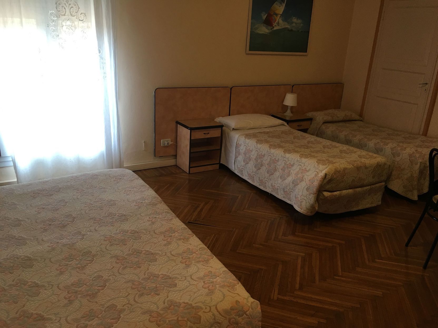 Individually furnished, desk, blackout drapes, soundproofing