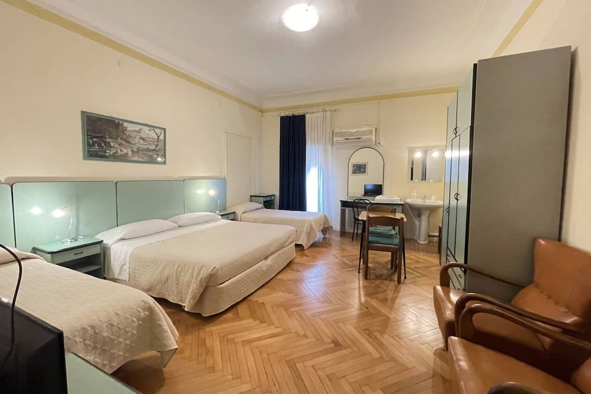 Individually furnished, desk, blackout drapes, soundproofing