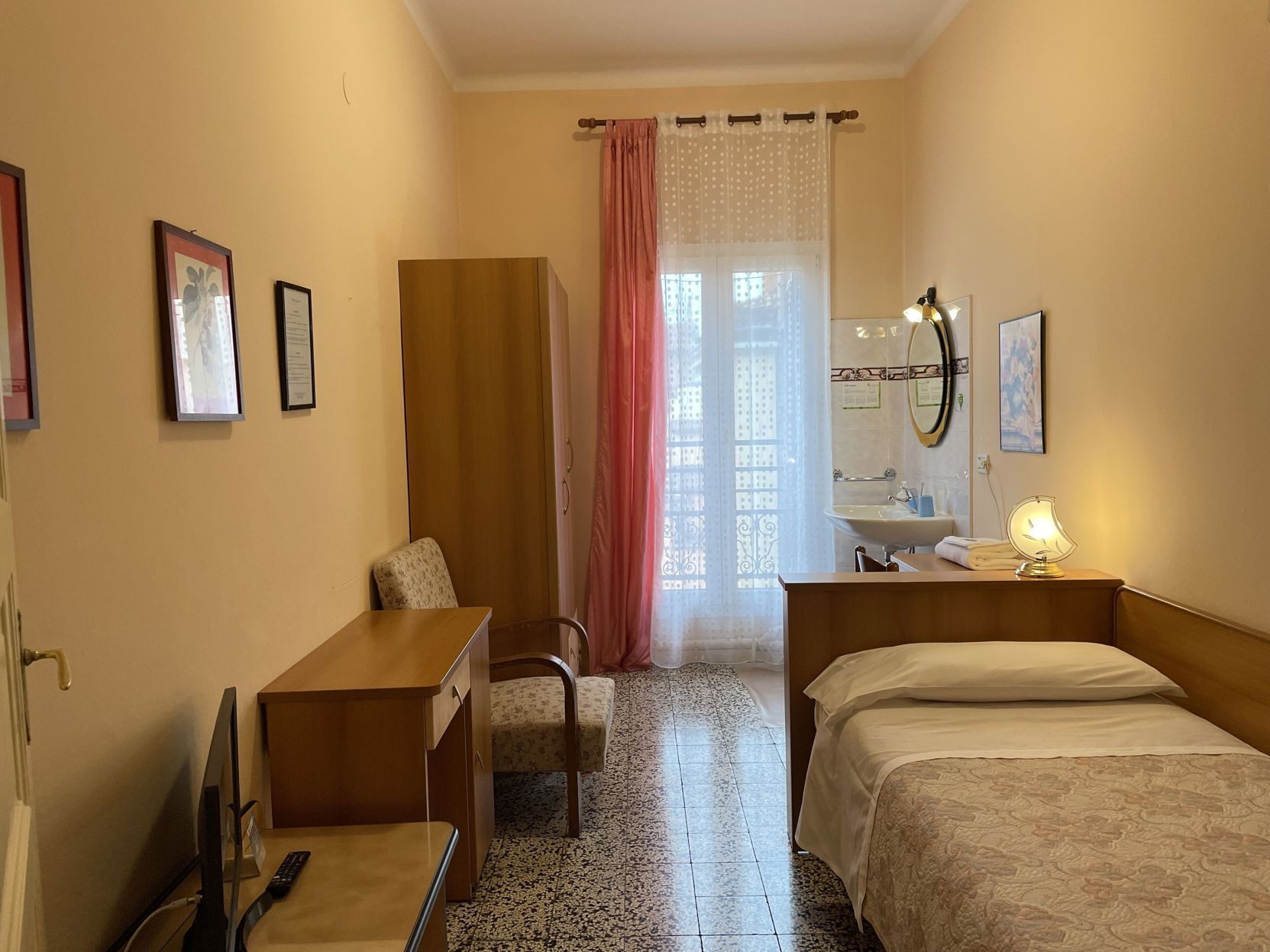 Individually furnished, desk, blackout drapes, soundproofing