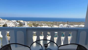 Studio, balcon, vue mer | Vue depuis le balcon