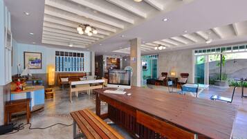 Lobby sitting area