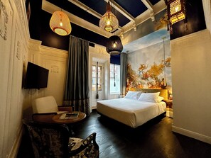 Rom, 1 queensize-seng (Thematic Room) | Sengetøy av topp kvalitet, individuelt dekorert og individuelt innredet