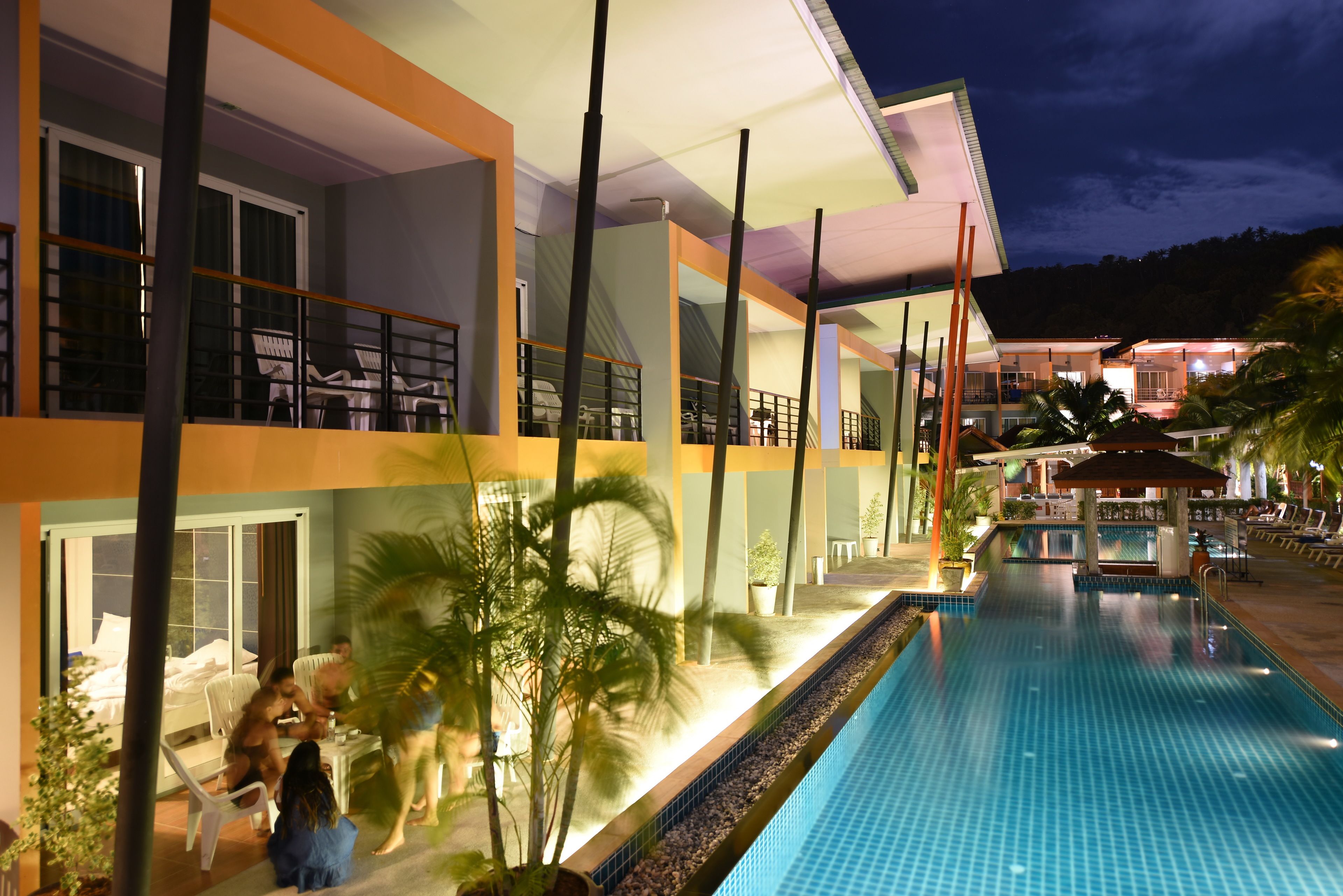 部屋からの景観