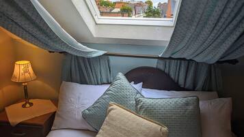 Small Double Room with Private External Bathroom | Premium bedding, down comforters, individually decorated