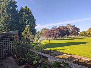 Vue sur le paysage depuis l’hébergement 