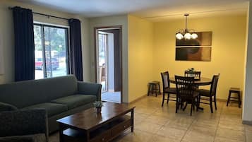 Family Condo, 2 Bedrooms | Soundproofing, iron/ironing board, cots/infant beds, rollaway beds