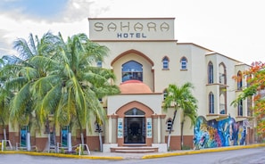 Front of property - Sahara Hotel (Playa del Carmen)