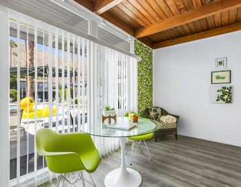 Deluxe Room, 1 King Bed | Premium bedding, in-room safe, iron/ironing board, free WiFi at The Three Fifty Hotel, A Kirkwood Collection Hotel