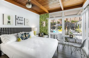 Standard Room, 1 King Bed | Premium bedding, in-room safe, iron/ironing board, free WiFi - The Three Fifty Hotel (Palm Springs)