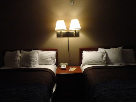 Doppelzimmer | Hochwertige Bettwaren, schallisolierte Zimmer, Bügeleisen/Bügelbrett. Bangor Inn & Suites