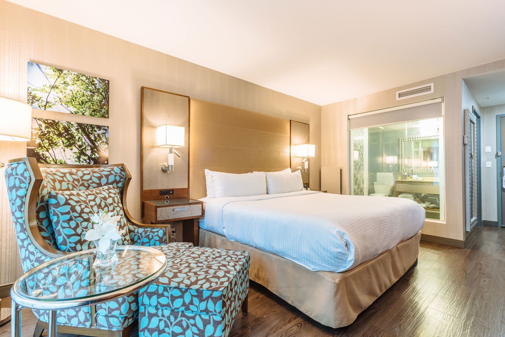 Roupas de cama premium, camas com colchões pillow-top