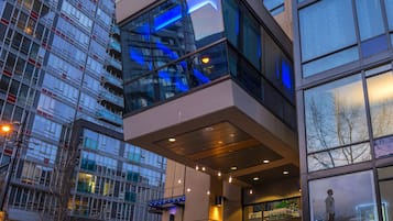 Front of property – evening/night