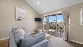 Family Two Bedroom Apartment - Split Level | Iron/ironing board, cots/infant beds, free WiFi, bed sheets