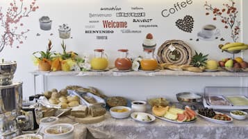 Daily buffet breakfast (EUR 10 per person)
