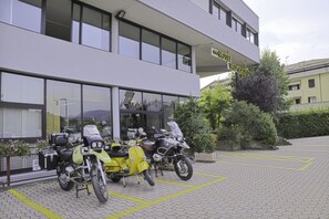 Majoituspaikan julkisivu