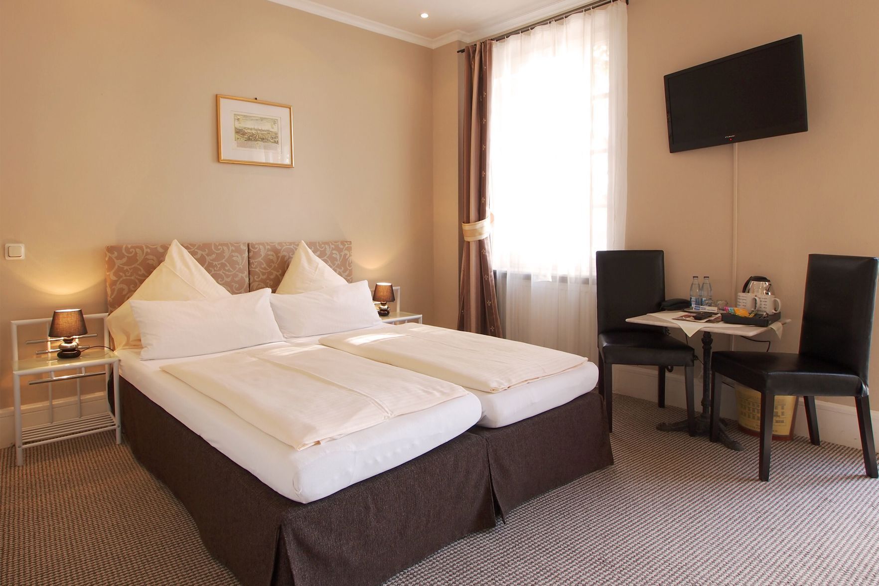 Premium bedding, individually decorated, individually furnished
