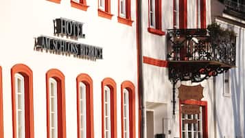 Overnatningsstedets facade