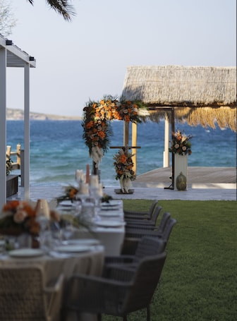 Área de bodas al aire libre