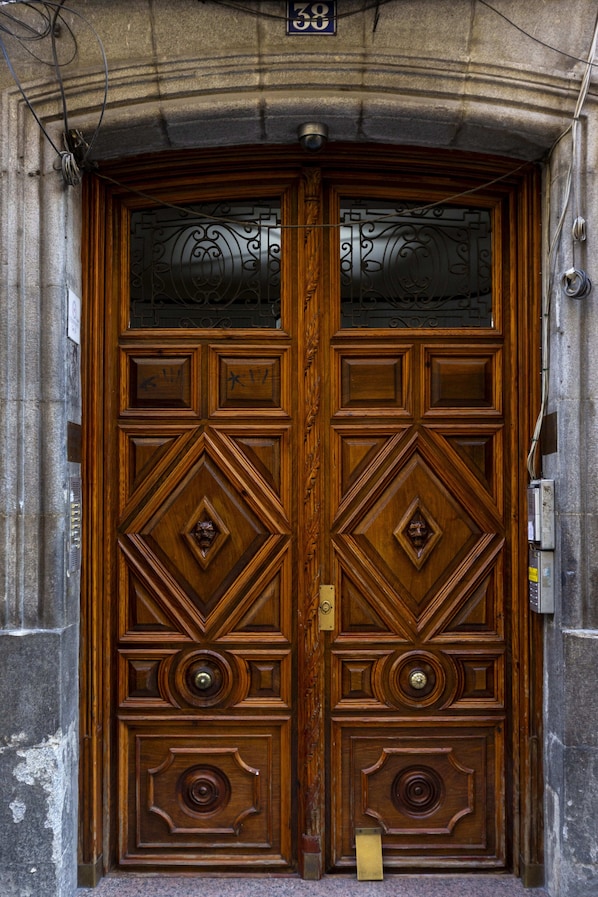 Facciata della struttura