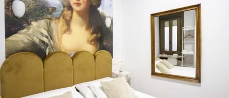 Double Room, 1 Double or 2 Twin Beds | Down comforters, in-room safe, individually decorated, desk