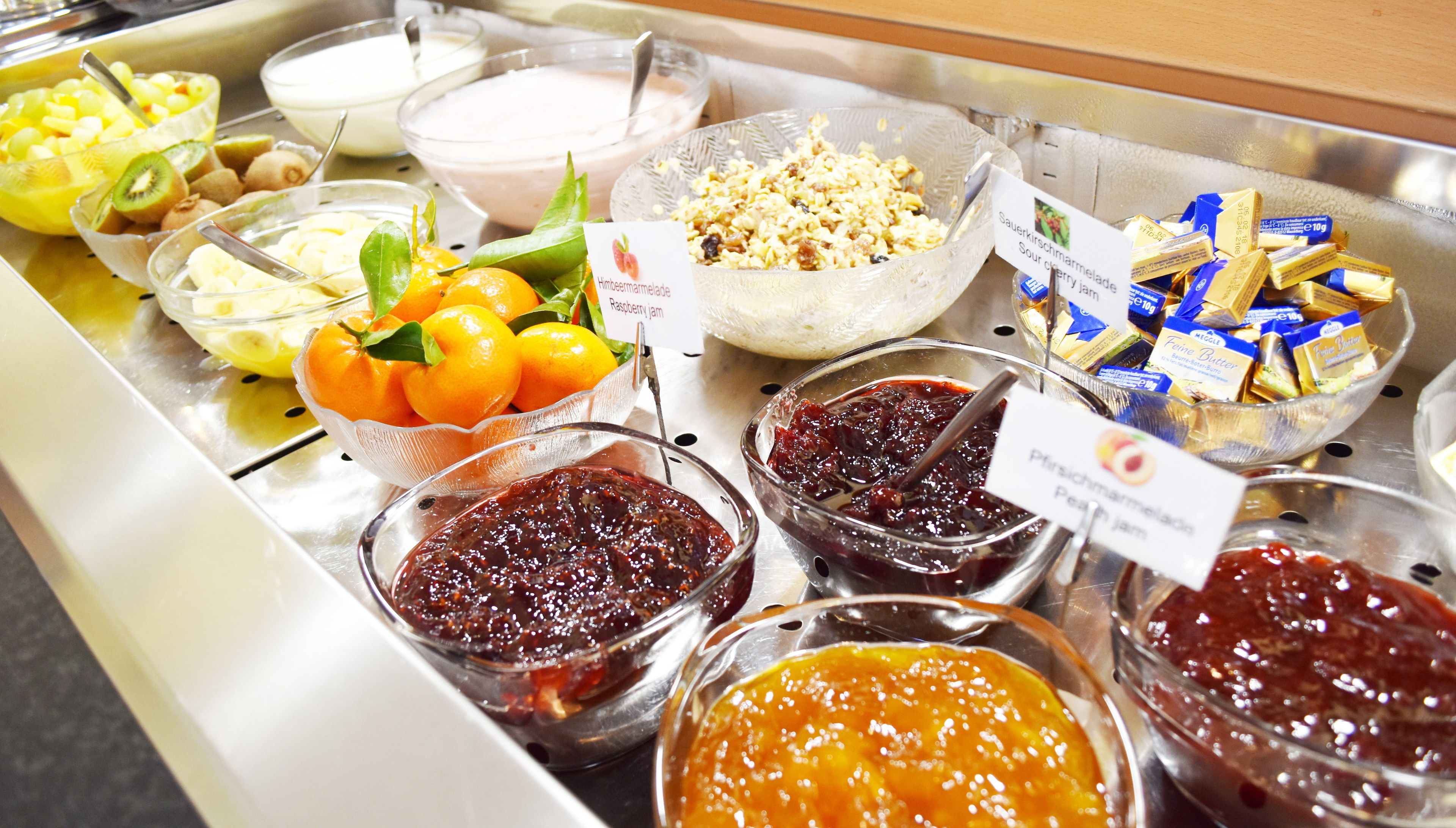 daily buffet breakfast (eur 5 per person)