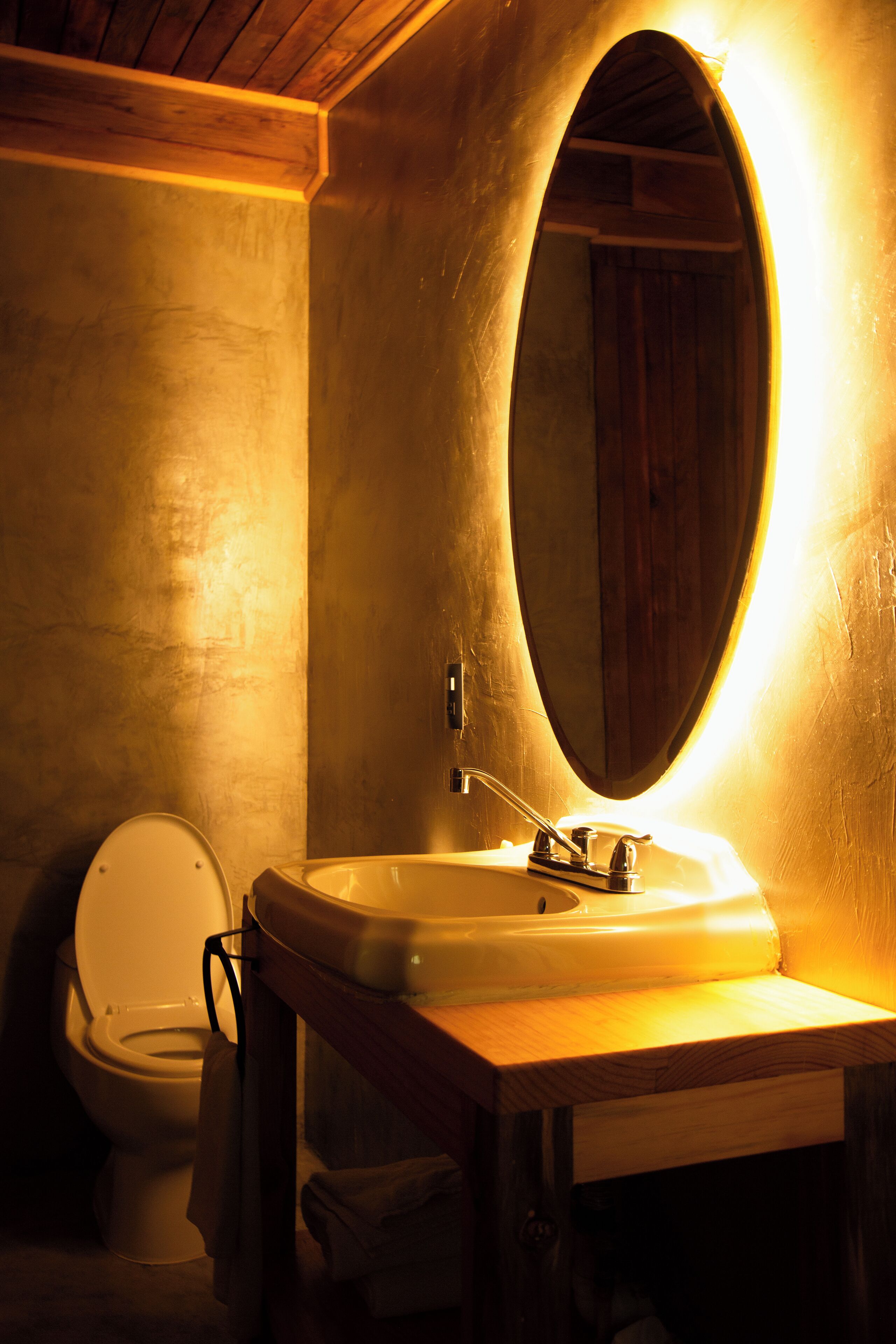 family room | bathroom | shower, free toiletries, hair dryer, towels